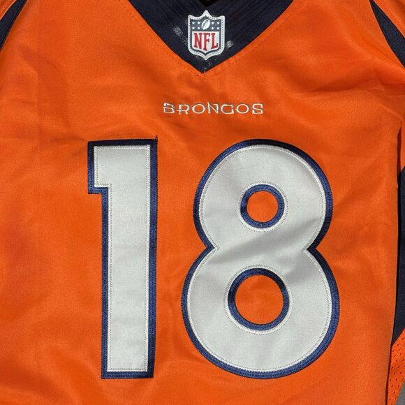 NEW Nike Elite Authentic Peyton Manning Denver Broncos Orange Jersey 48 NWT - Picture 11 of 15